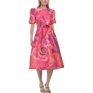 NANCY YANG Floral Dress